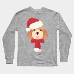 Cockapoo Christmas Dog Long Sleeve T-Shirt